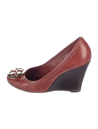 Pre-owned Tory Burch Leather Pumps In Multi