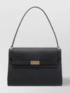 Tory Burch Leather Rectangular Top Handle Shoulder Bag