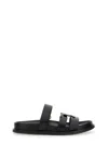 Tory Burch Leather Sandal In Black