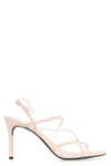 Tory Burch Leather Sandals In Multi