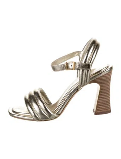 Pre-owned Tory Burch Leather Sandals