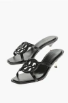 Tory Burch Leather Sandals With Cut-out Logo 7cm