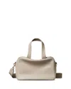 Tory Burch Leather Satchel In Neutral