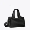 Tory Burch Leather Satchel In Black