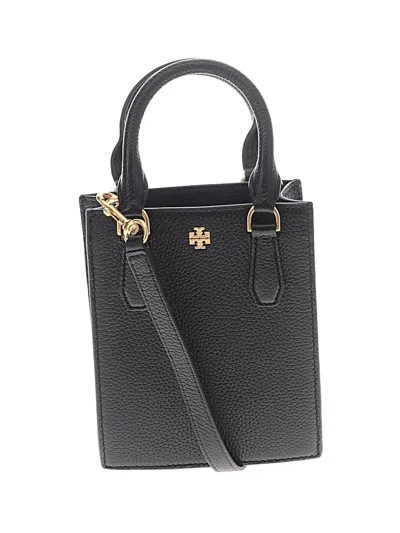 Pre-owned Tory Burch Leather Satchel In Black