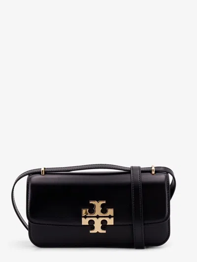 Tory Burch Leather Shoulder Bag In Black