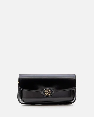 Tory Burch Black Leather Shoulder Bag
