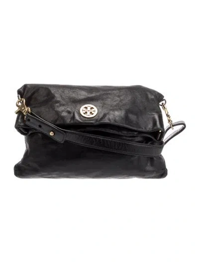 Pre-owned Tory Burch Leather Shoulder Bag In Blue