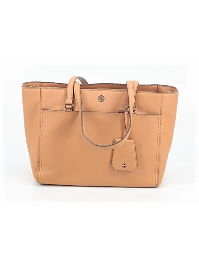 Pre-owned Tory Burch Leather Shoulder Bag In Brown