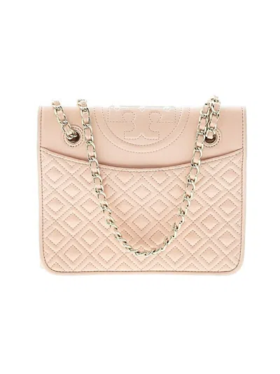 Pre-owned Tory Burch Leather Shoulder Bag In Brown