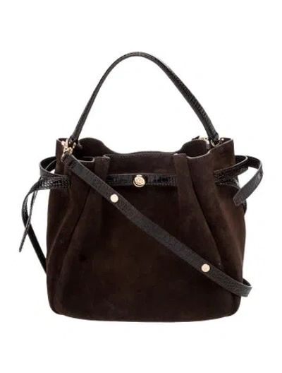 Pre-owned Tory Burch Leather Shoulder Bag In Brown