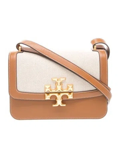 Pre-owned Tory Burch Leather Shoulder Bag In Brown