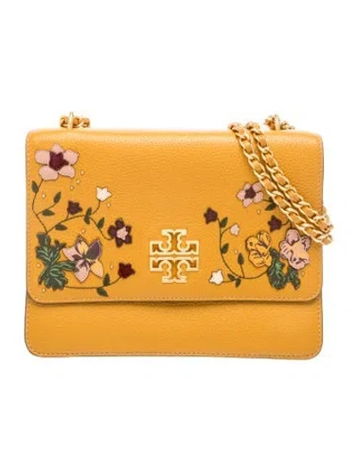 Pre-owned Tory Burch Leather Shoulder Bag In Brown