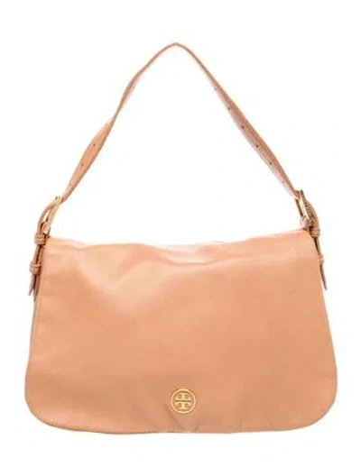 Pre-owned Tory Burch Leather Shoulder Bag In Brown