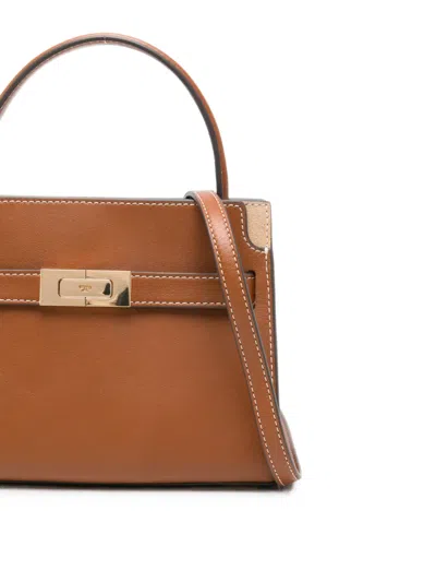 Tory Burch Leather Shoulder Bag In Brown