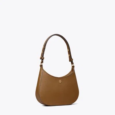 Tory Burch Leather Shoulder Bag In Moose