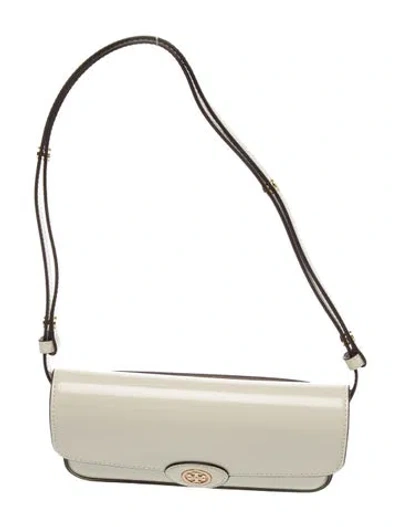 Pre-owned Tory Burch Leather Shoulder Bag In Neutral