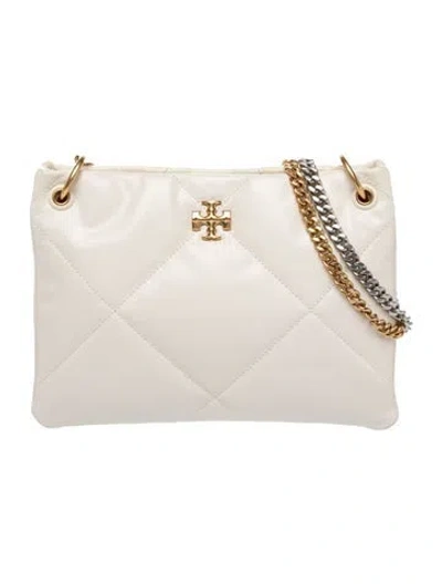 Pre-owned Tory Burch Leather Shoulder Bag In Neutral