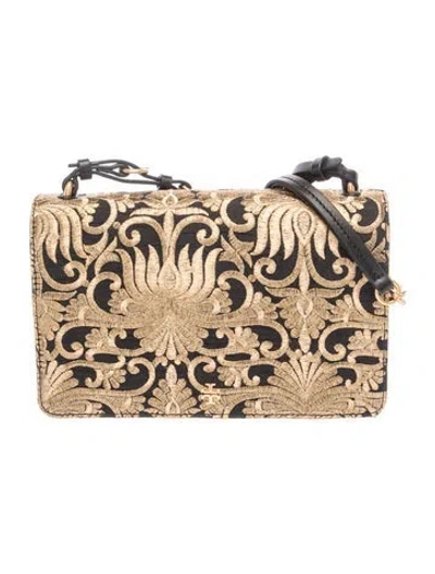 Pre-owned Tory Burch Leather Shoulder Bag In Neutral