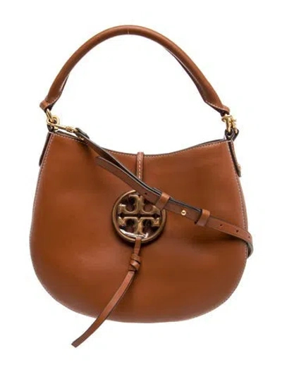 Pre-owned Tory Burch Leather Shoulder Bag W/ Tags In Brown