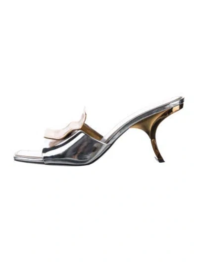 Pre-owned Tory Burch Leather Slides
