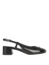 Tory Burch Cap Toe Sandals For Women In Perfect Black