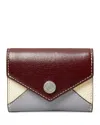 Tory Burch Leather Small Envelope Wallet In Multi