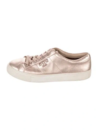 Pre-owned Tory Burch Leather Sneakers