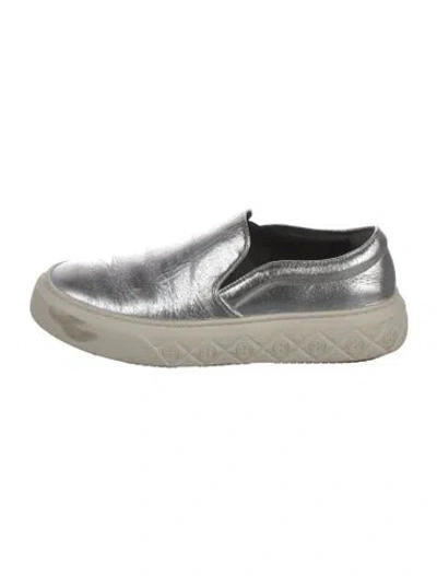 Pre-owned Tory Burch Leather Sneakers