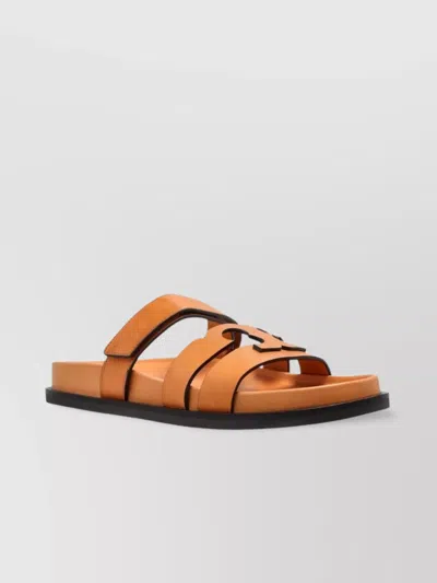 Tory Burch Leather Sport Slide Sandals