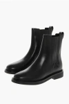 Tory Burch Chelsea Ankle Boots With T-shaped Finishes In Black