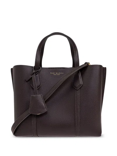 Tory Burch Leather Tote Bag In Brown