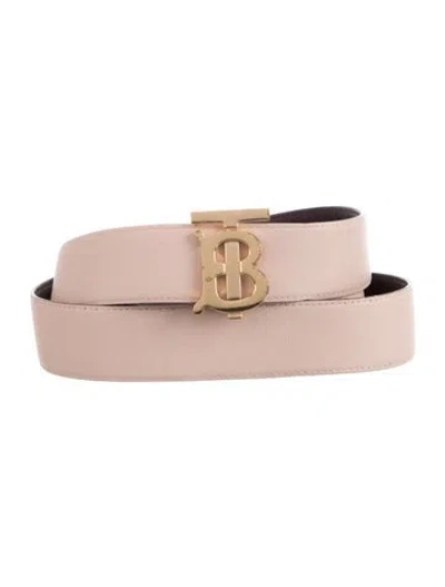 Pre-owned Tory Burch Leather Waist Belt In Pink