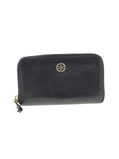 Pre-owned Tory Burch Leather Wallet In Black