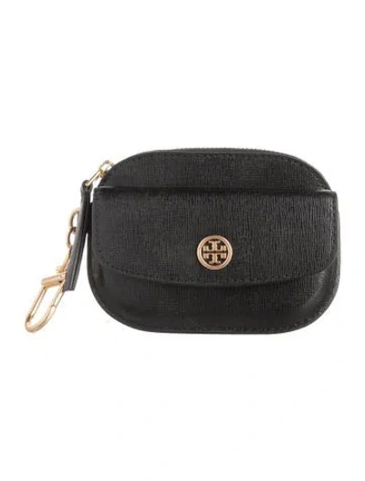 Pre-owned Tory Burch Leather Wallet In Black