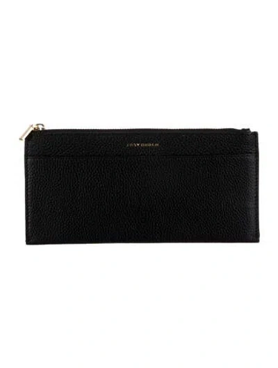 Pre-owned Tory Burch Leather Wallet In Black