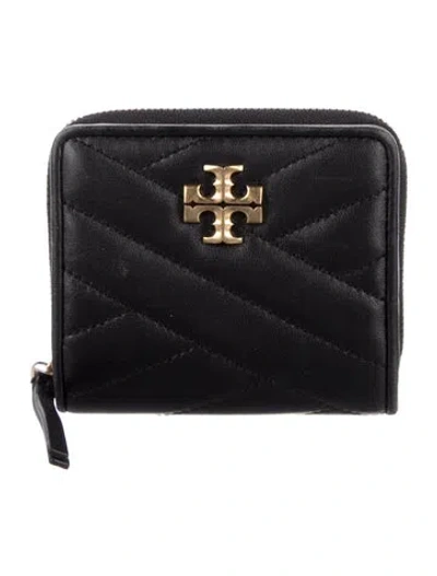 Pre-owned Tory Burch Leather Wallet In Black