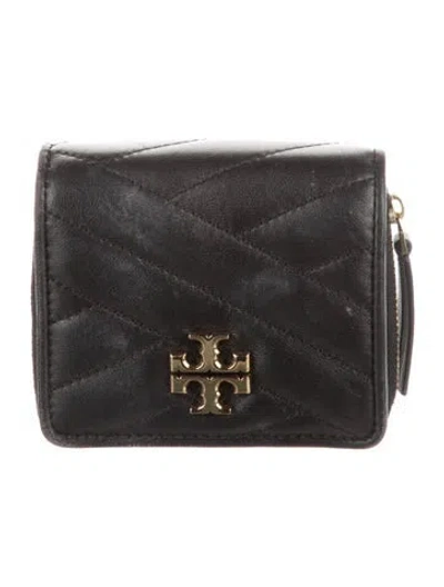 Pre-owned Tory Burch Leather Wallet In Black