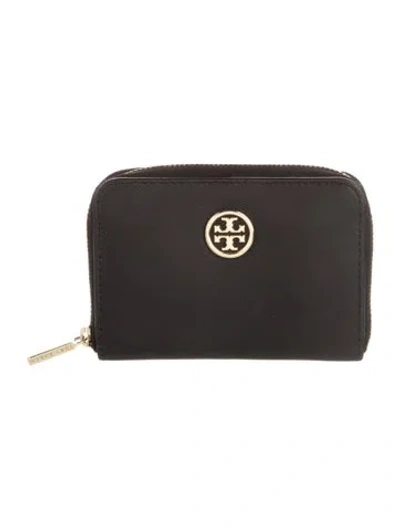Pre-owned Tory Burch Leather Wallet In Black