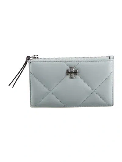 Pre-owned Tory Burch Leather Wallet In Blue