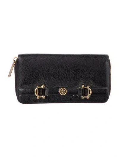 Pre-owned Tory Burch Leather Wallet In Multi