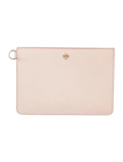 Pre-owned Tory Burch Leather Wallet In Pink