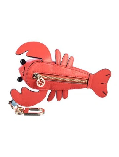 Pre-owned Tory Burch Leather Wallet In Red