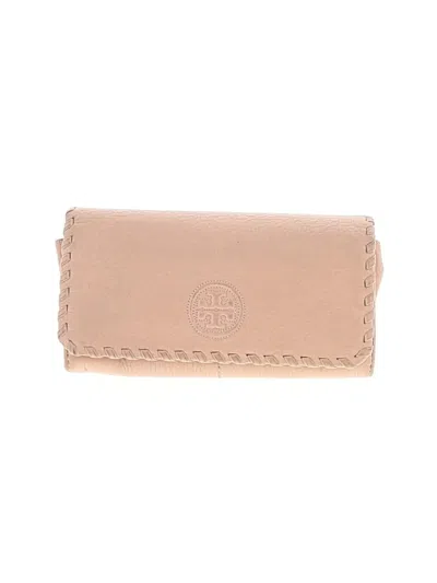 Pre-owned Tory Burch Leather Wallet In Tan