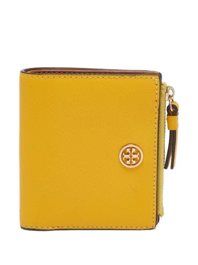 Pre-owned Tory Burch Leather Zip Wallet
