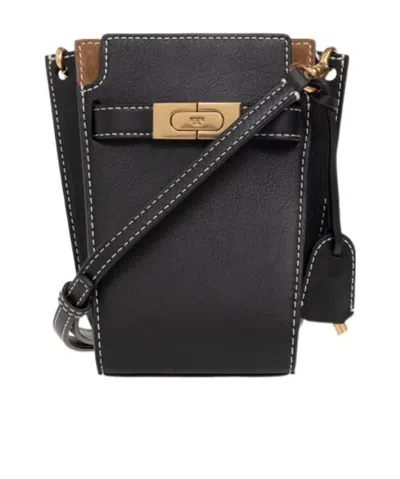 Tory Burch Lee Radziwill Bucket-bag In Black
