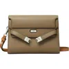 Tory Burch Lee Radziwill Colorblock Pebble Leather Shoulder Bag