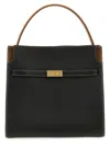 Tory Burch Lee Radziwill Double Bag In Black
