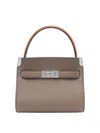Tory Burch Lee Radziwill Handbag In Brown