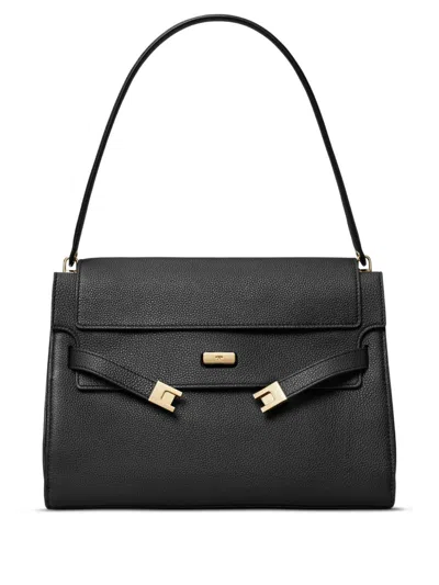 Tory Burch Lee Radziwill Large Leather Handbag